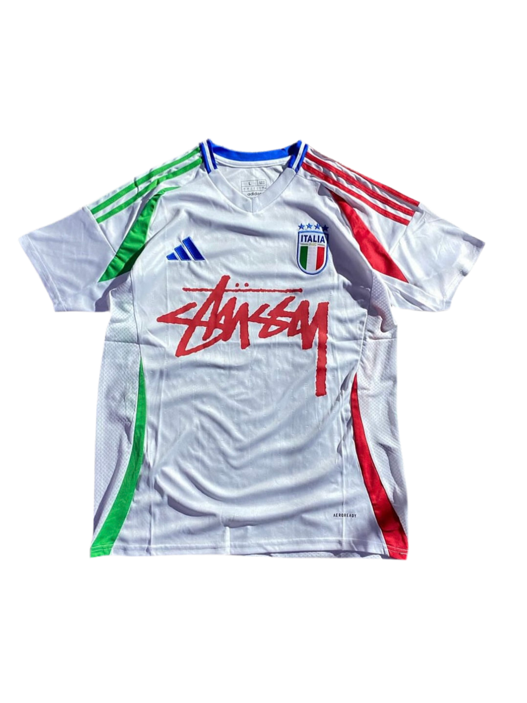 Stüssy Italy Jersey Wit