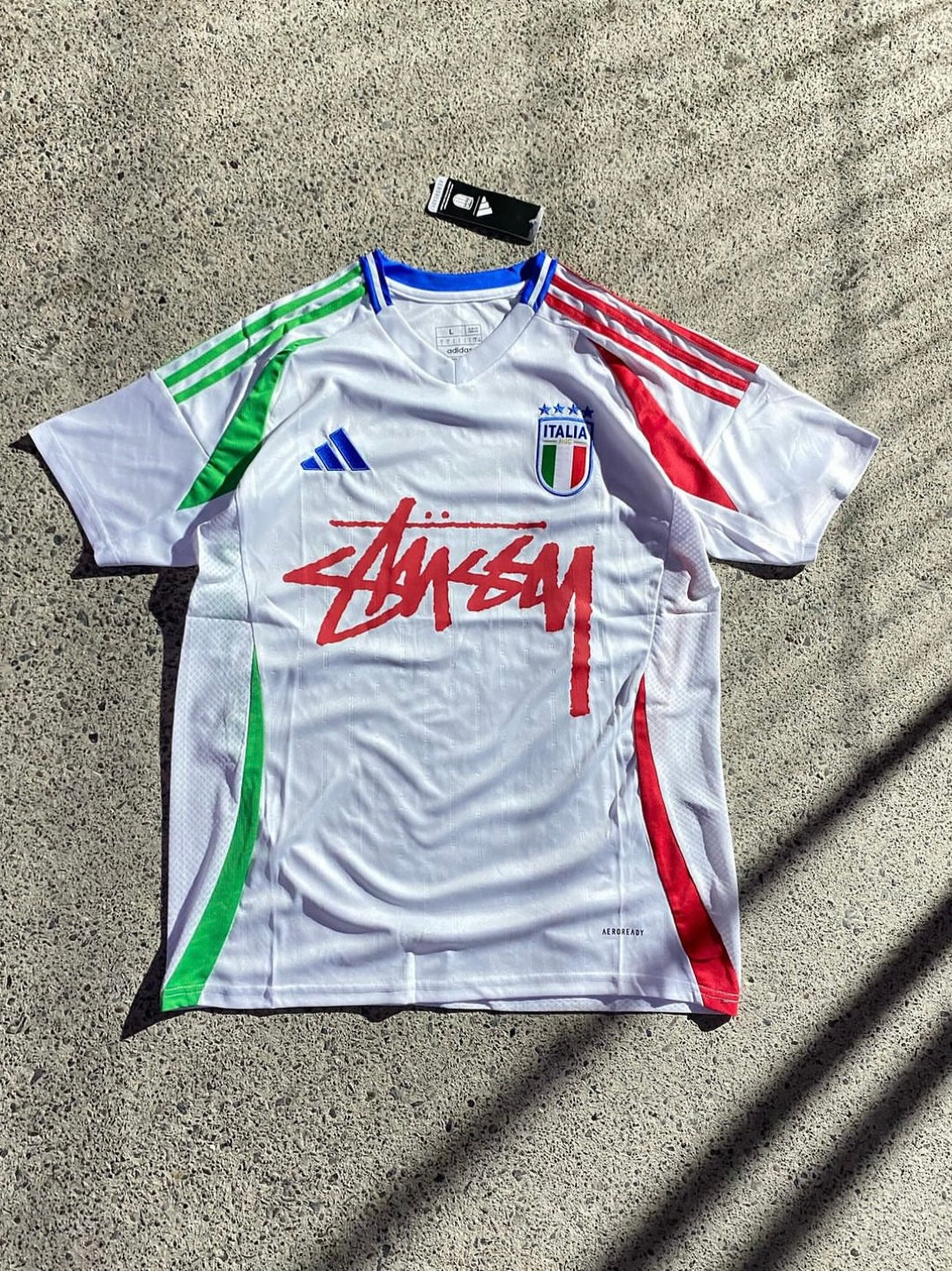 Stüssy Italy Jersey Wit