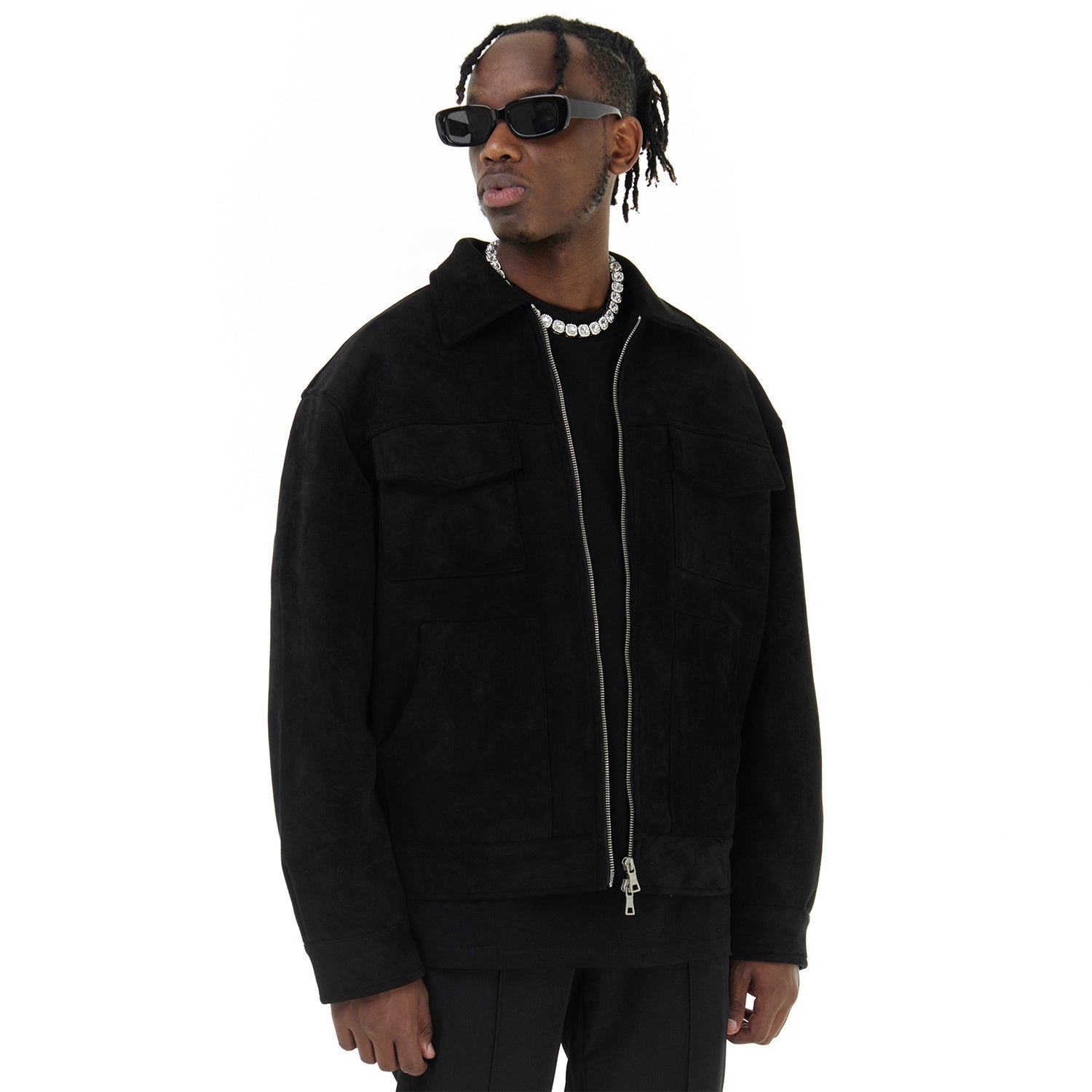 MUKHTAR - VELOUR JACKET